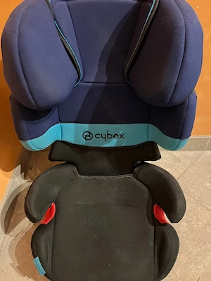 Kinderautositz CYBEX SILVER Solution X-fix, Gruppe 2 3 (15-36 kg), Kollektion 2015, blue moon