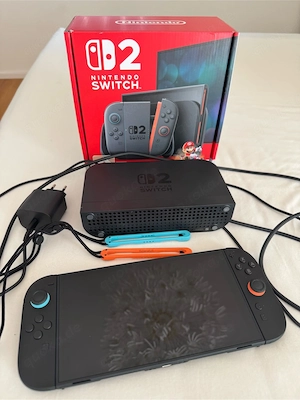 Nintendo Switch 2 inklusive Mario Kart World Top Zustand