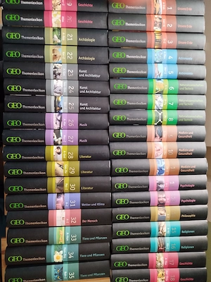 GEO Themenlexikon Bände 1 35, komplett