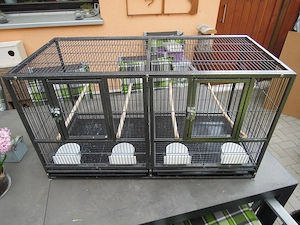 Vogelkäfig 96x53x46 cm