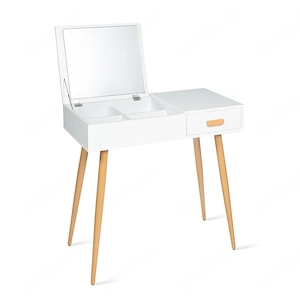 Schminktisch Serena von Gaston & Hortense weiß holz