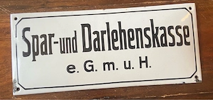 Schild Spar und Darlehenskasse e.G.m.u.H.