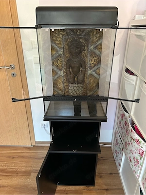 exo terra terrarium mit zubehör 