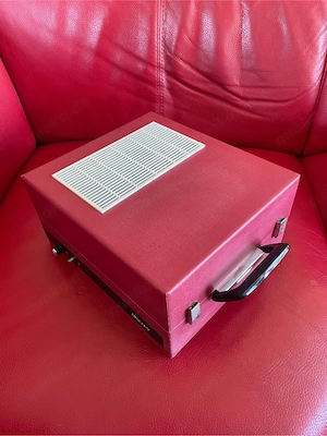 Kofferplattenspieler Disco V aus  1977 DDR Retro 