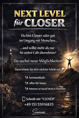 Next Level für Closer - Top - Team - Veränderung 