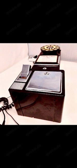 Wall Phone 1950 mit Münzeinwurf voll funktionstüchtig ! Bild 3