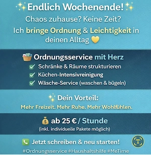 Ich suche ab Mitte März wieder neue Aufträge