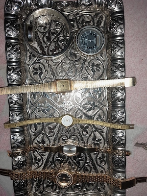 alte damen uhren gold