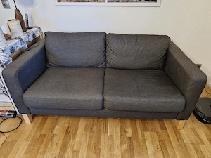 Couch 2-Sitzer Anthrazit