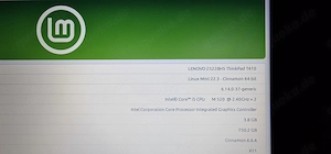 Lenovo Thinkpad Laptop 14,1 Zoll -- Intel Core i5 CPU - 4 GB RAM - Linux Mint