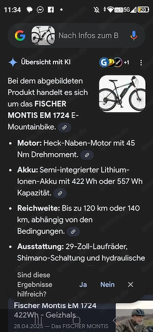 E-Bike Fischer 