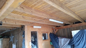 Carport mit eingebautem Gerätehaus zum selbst abbauen Bild 2