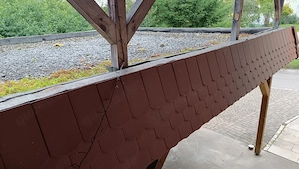 Carport mit eingebautem Gerätehaus zum selbst abbauen Bild 3
