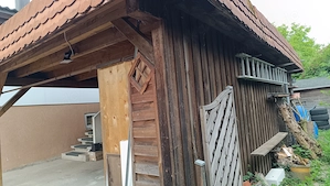 Carport mit eingebautem Gerätehaus zum selbst abbauen Bild 4