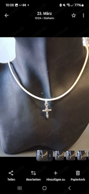 3 Kreuzketten zur Komunion oder Hochzeit