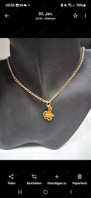 5 verschiedene Halsketten