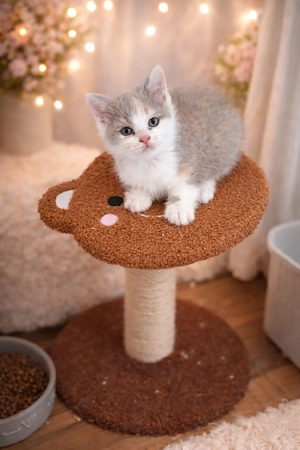 Wunderschönes BKH-Kitten Mädchen in lilac creme white 