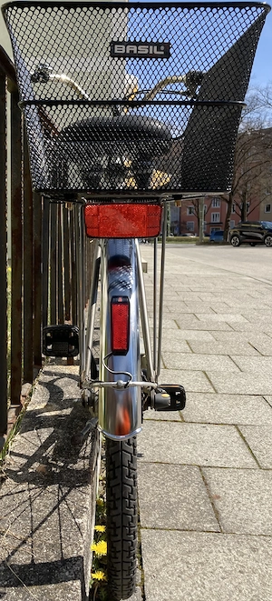 Stadtfahrrad Bavaria Line Lizzard für Damen, 26 Zoll, Nabenschaltung, Nabendynamo, Korb, Beleuchtung Bild 7