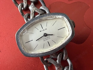 ZICO Uhr mit massivem Silber-Armband 51,3 Gramm, 835er Silber Bild 4