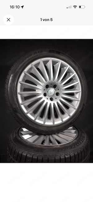 4 Winterräder S Klasse Coupé w 222