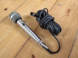 LMC 130 Dynamisches Vintage Mikrofon Metallgehäuse und 5m Kabel