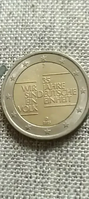 2 euro 2025  j 35 wir jahre  sinddeusche