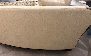 Coole Couch Leder Stoff 2,70 x 1,10 Bild 2