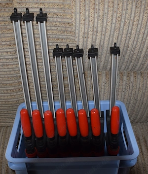 8 Schraubzwingen wie neu