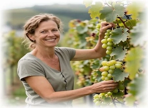 Eine Winzerin wünscht sich einen Mann für dauerhaftes Partnerglück