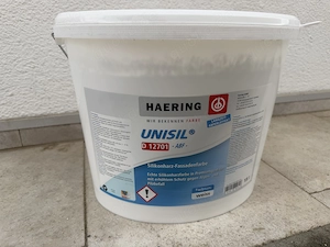 Haering Unisil Fassadenfarbe, Lotuseffekt weiß