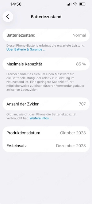 verkaufe iphon15 normal