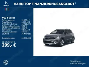 Volkswagen T-Cross 1.0TSI Goal ACC App-Conn. LED PDC Sitzh Bild 2