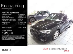 Audi A3 S line 30 TFSI ACC, Sound, Navi