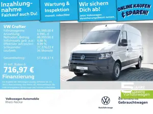 Volkswagen Crafter 35 Kasten 2.0 TDI Hochdach 8-Gang-Automa