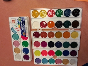 Aquarellfarben - verschiedene Malkästen und Sets zu verkaufen