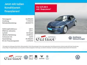 Volkswagen Golf VIII "GOAL"1,5 l eTSI OPF DSG AHK REAR VIEW LED+