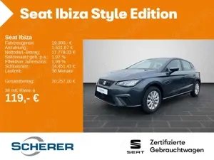 SEAT Ibiza Style Edition 1.0 TSI DSG CARPLAY SHZ GJR