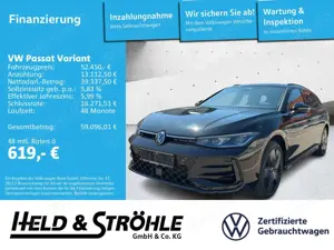 Volkswagen Passat Variant R-Line Black eHybrid 19 AHK PANO