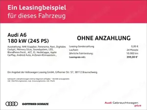 Audi A6 Avant 45 TDI quattro Advanced S-TRONIC LED   PANO Bild 2