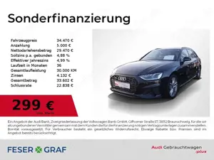 Audi A4 Avant 45TFSI qu S Line Int Leder,LED,Navi,AHK