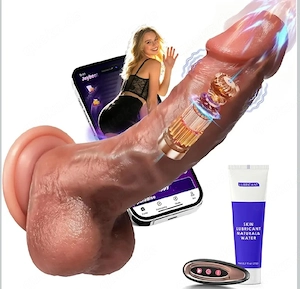 KI-interaktiven XXL Dildo Sexspielzeug Vibrator Penis NEU