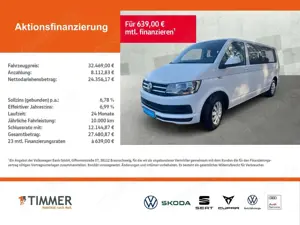 Volkswagen T6 Kombi 2.0 TDI Caravelle Comfortline *lang*AHK*NAVI*8-SI