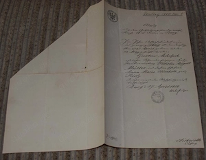 Belege Sütterlin von1819 bis1865