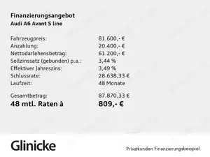 Audi A6 e-tron A6 Avant S line business e-tron quattro 315 kW Bild 2