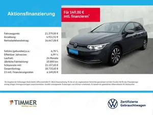Volkswagen Golf VIII 1.5 TSI ACTIVE +LED +ACC +RKAM +VIRTUAL +NAV