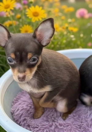 Extra zierliches Russkiy Toy Mädchen sucht