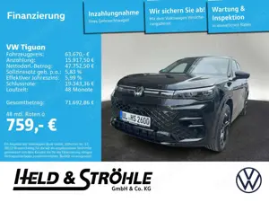 Volkswagen Tiguan R-LINE BLACK 2.0 TDI DSG 4M TRAILER PANO
