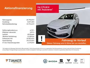 SEAT Leon ST 1.5 eTSI DSG STYLE +LED +ACC +RKAM +SHZ +ALU +