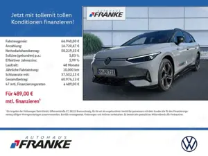 Volkswagen ID.7 Tourer GTX 4MOTION 86Kwh, Panoramadach