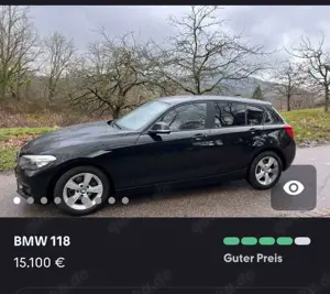 BMW 118 118i 1er sehr gepflegt - Service Inklusive 06/26